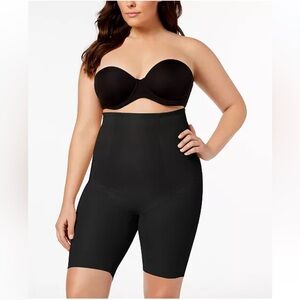 NEW Miraclesuit Extra Firming High Waist Thigh Slimmer in Black Size 2XL